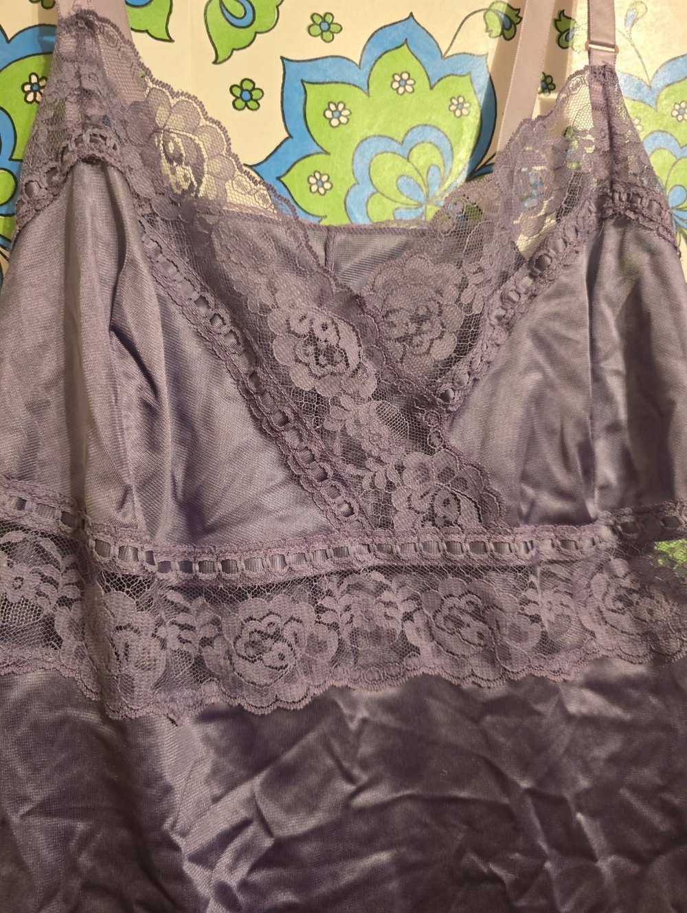 Vintage | Light Purple Lingerie Tank - Picture 2 of 5